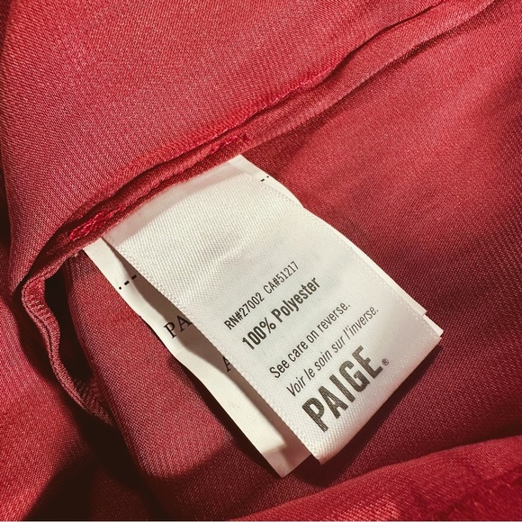 NWT PAIGE ‘Ceres’ Twist-Neck Top in “Mulberry” Size Small - Picture 12 of 16